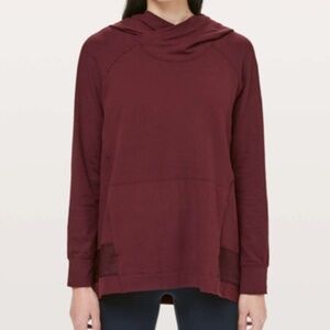 Lululemon Starting Place Hoodie Garnet Size 8